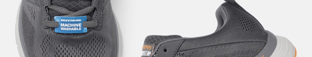 Buy Skechers Men Solid Flex Advantage 4.0 Valkin Lightweight Sneakers ...