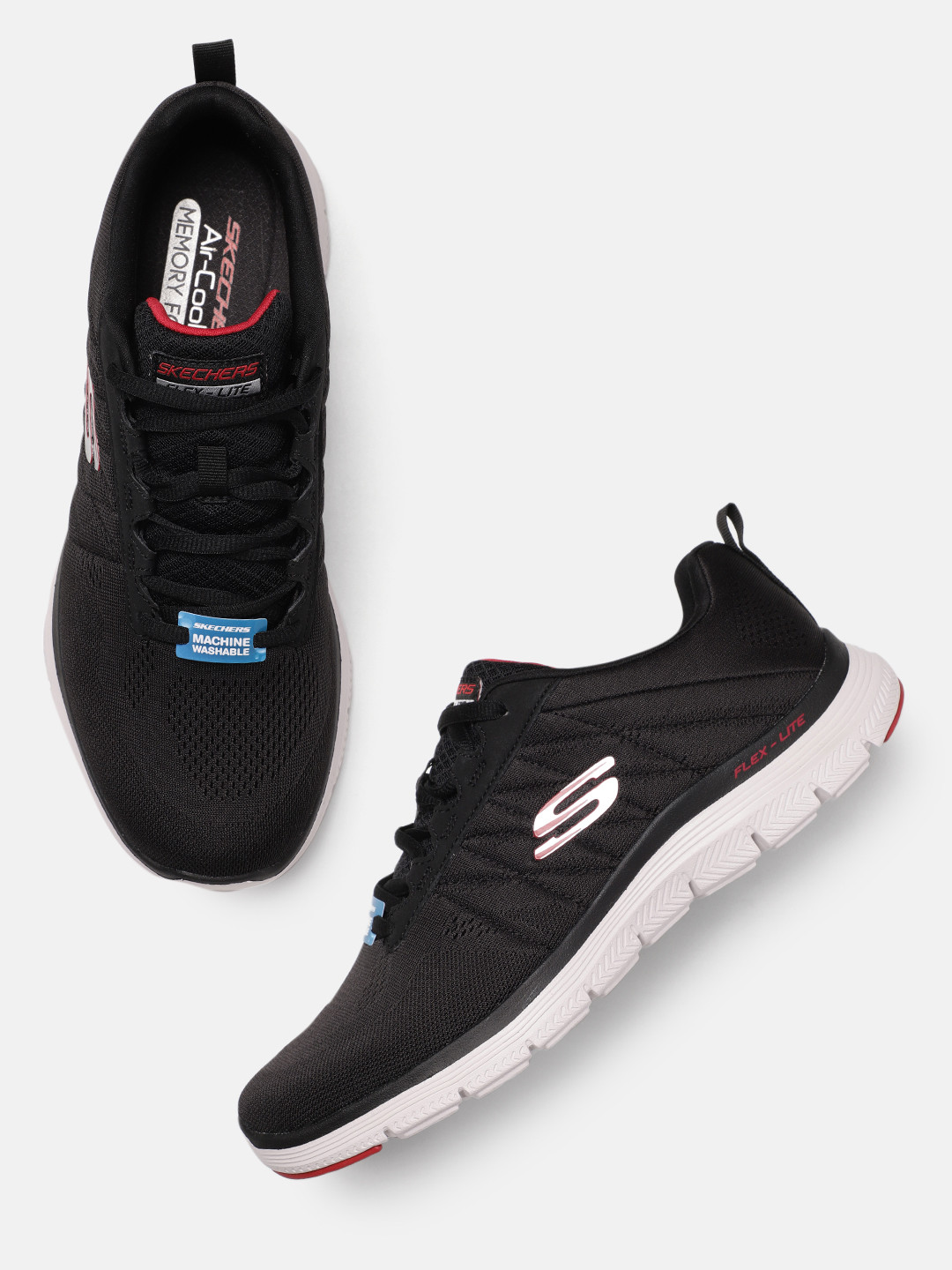 Skechers Flex Advantage Tenis Valkin Color Gris Olu00edmpica