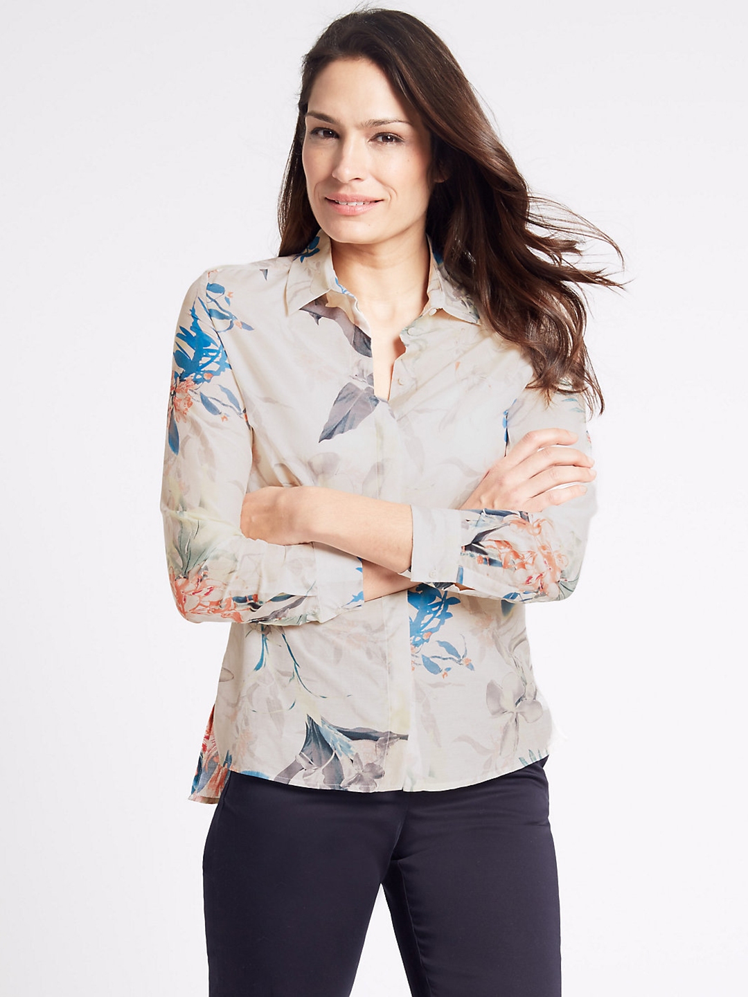 marks and spencer half sleeve t shirts