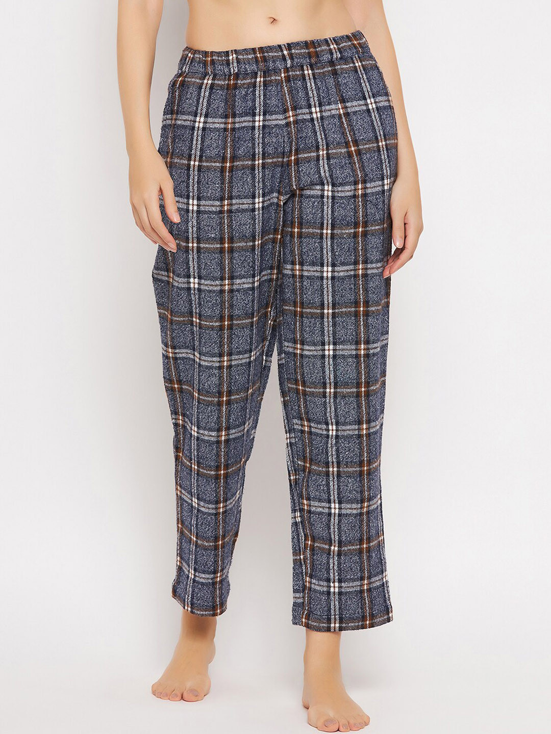 Buy Clovia Women Checked Lounge Pants Lounge Pants for Women 21288220
