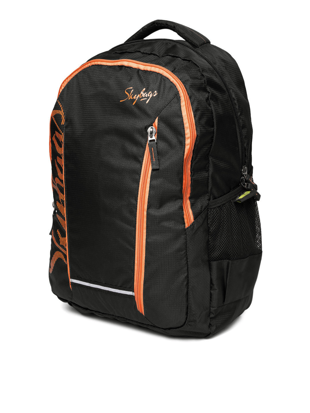 Buy Skybags Unisex Black Brand Logo Print Backpack Backpacks for