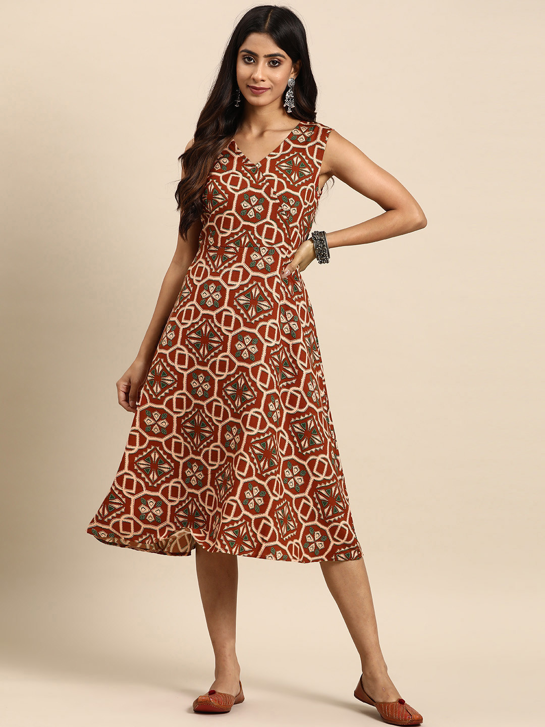 SANGRIA MIDI DRESS main image 0