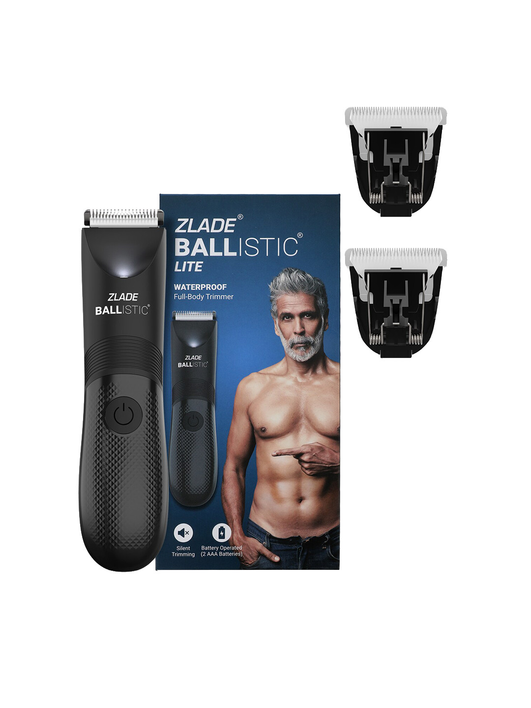 Buy ZLADE Men Ballistic Lite Manscaping Full Body Trimmer Black