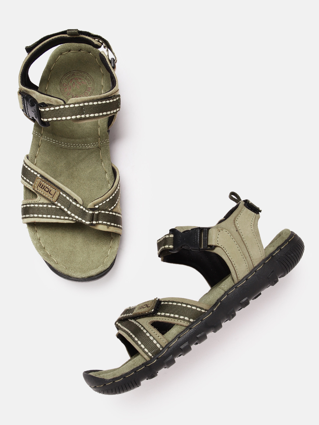 mens nubuck sandals