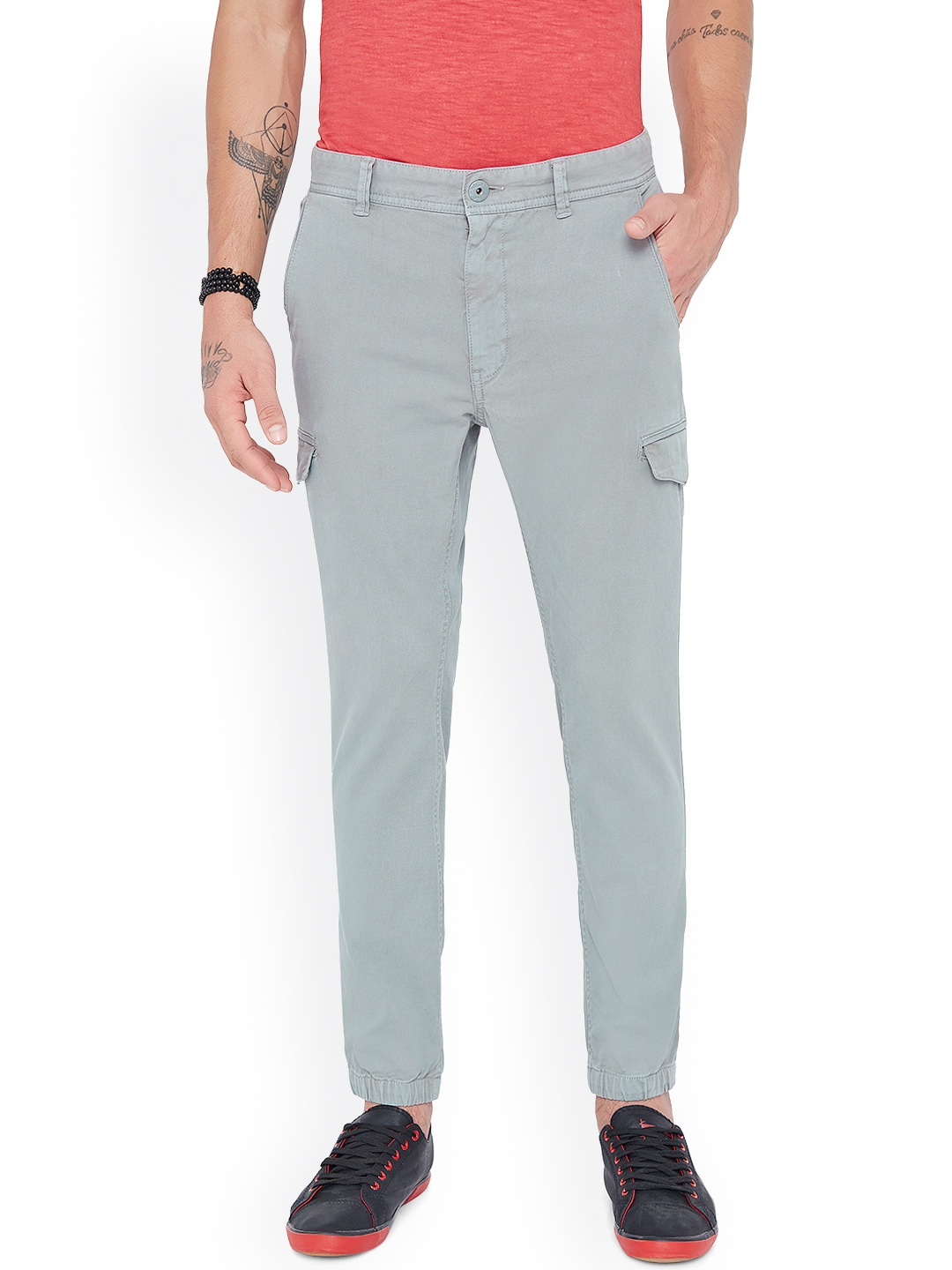 slim fit smart joggers