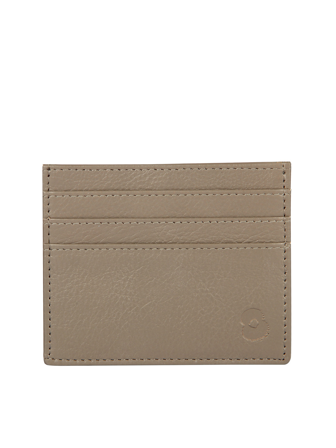 Buy Leather Zentrum Unisex Taupe Solid Genuine Leather Two Fold Wallet