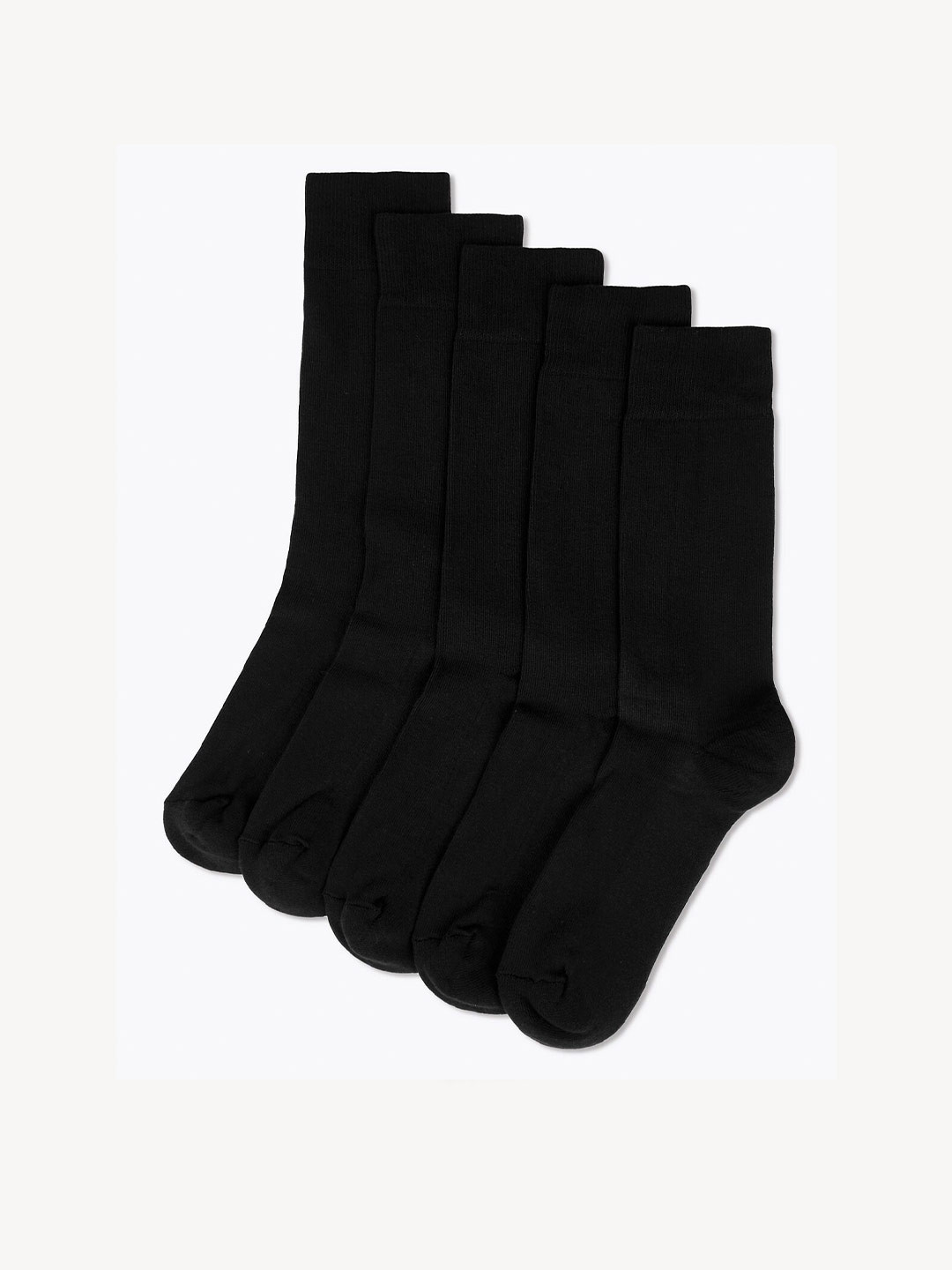 Buy Marks & Spencer Men Pack Of 5 Calf Length Socks Socks for Men 21306670 Myntra