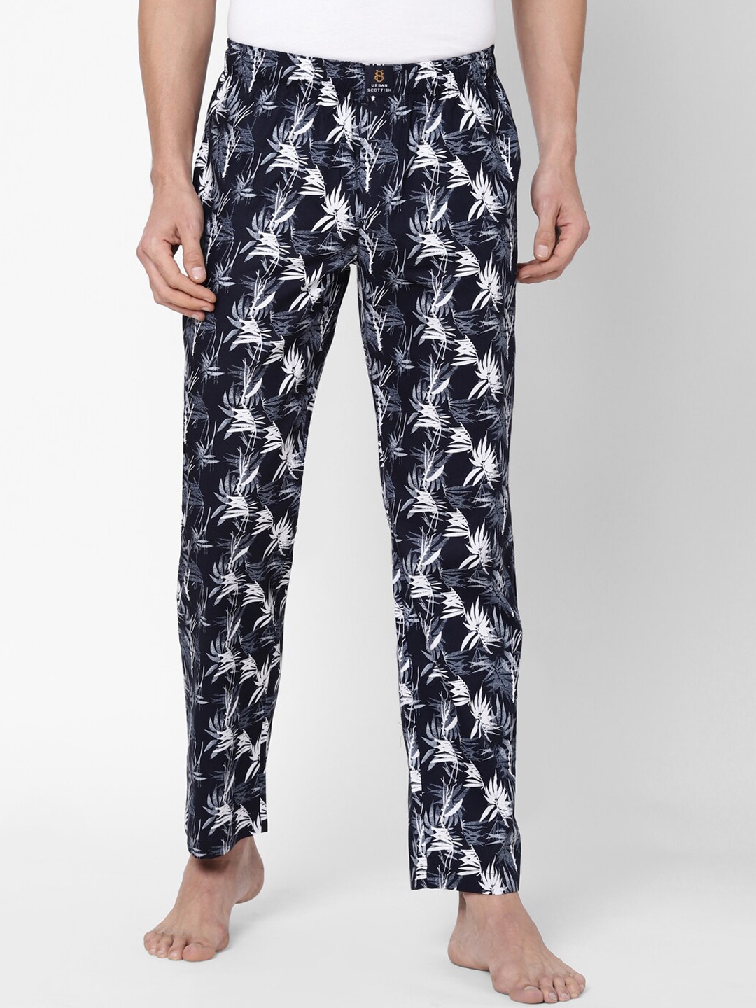 buy-urban-scottish-men-floral-printed-pure-cotton-lounge-pants-lounge