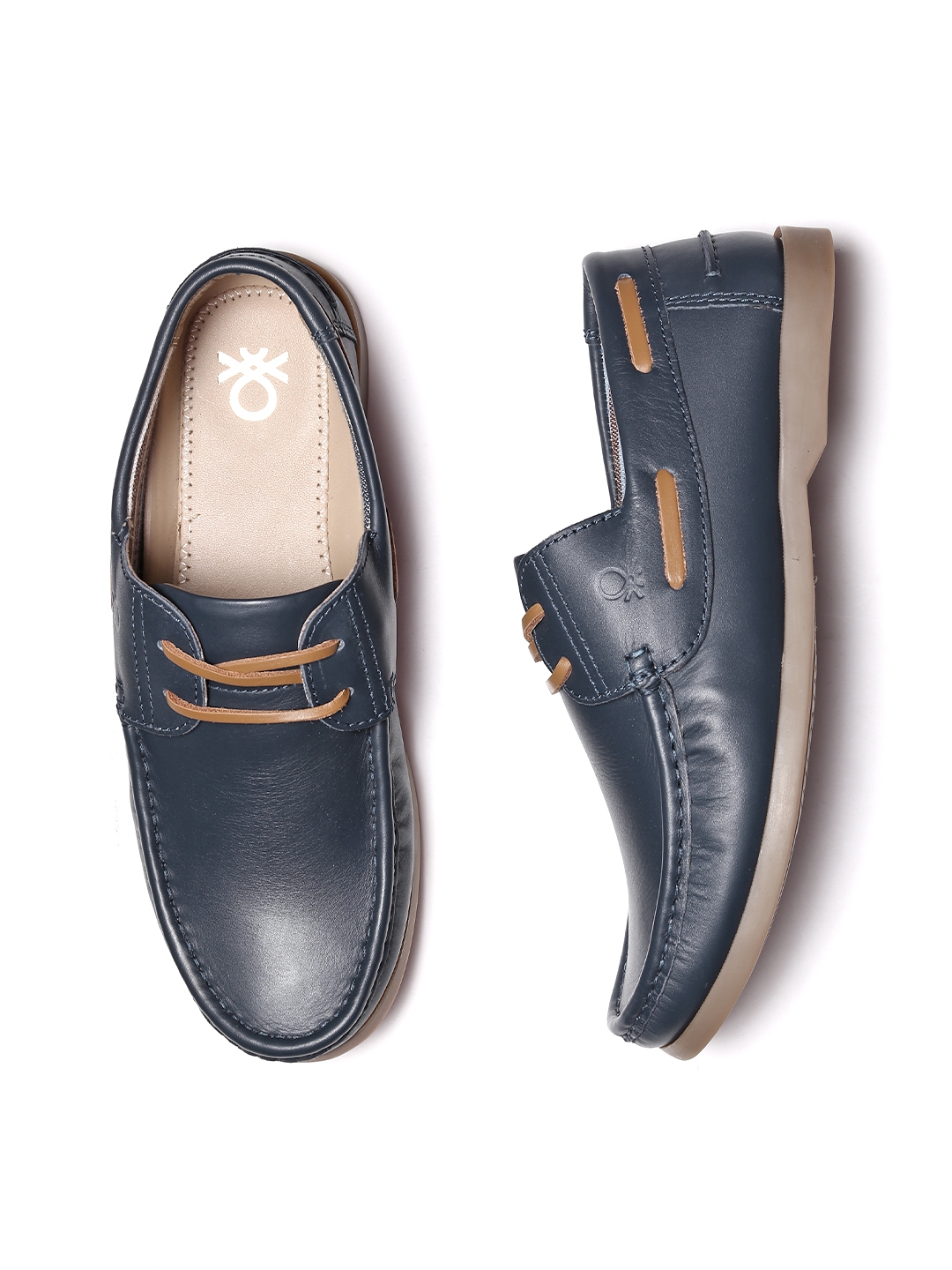united colors of benetton men s leather formal shoes