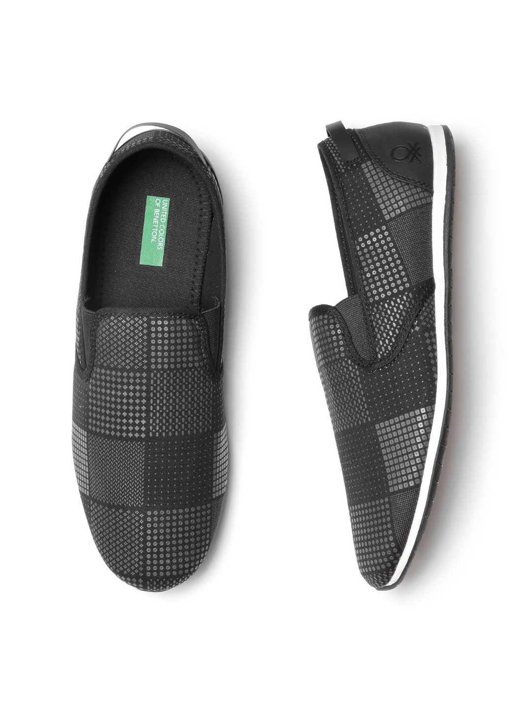 benetton slip ons