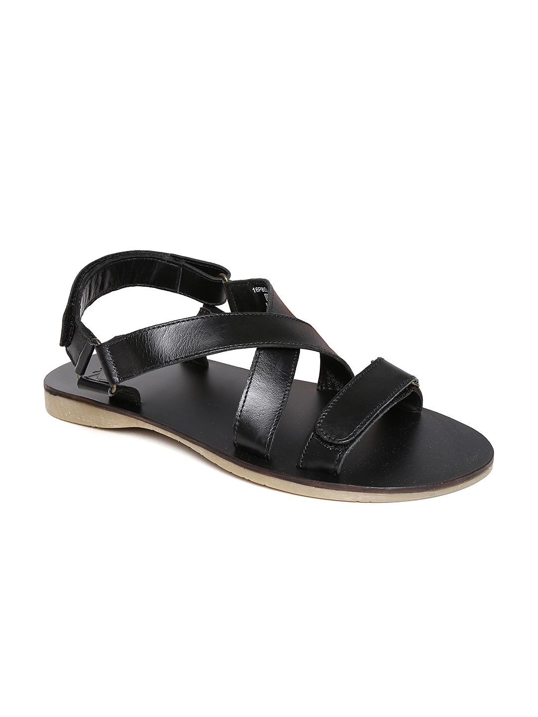 united colors of benetton men's leather sandals and floaters
