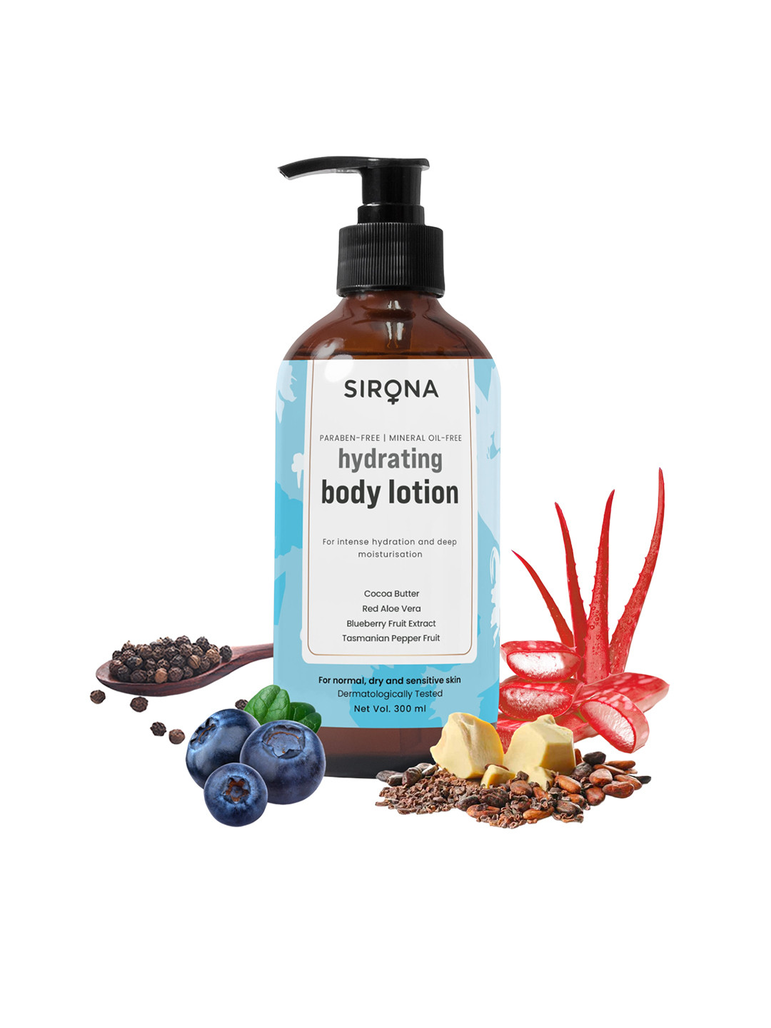 Buy Sirona Hydrating Body Lotion 300 Ml Body Cream And Lotion for