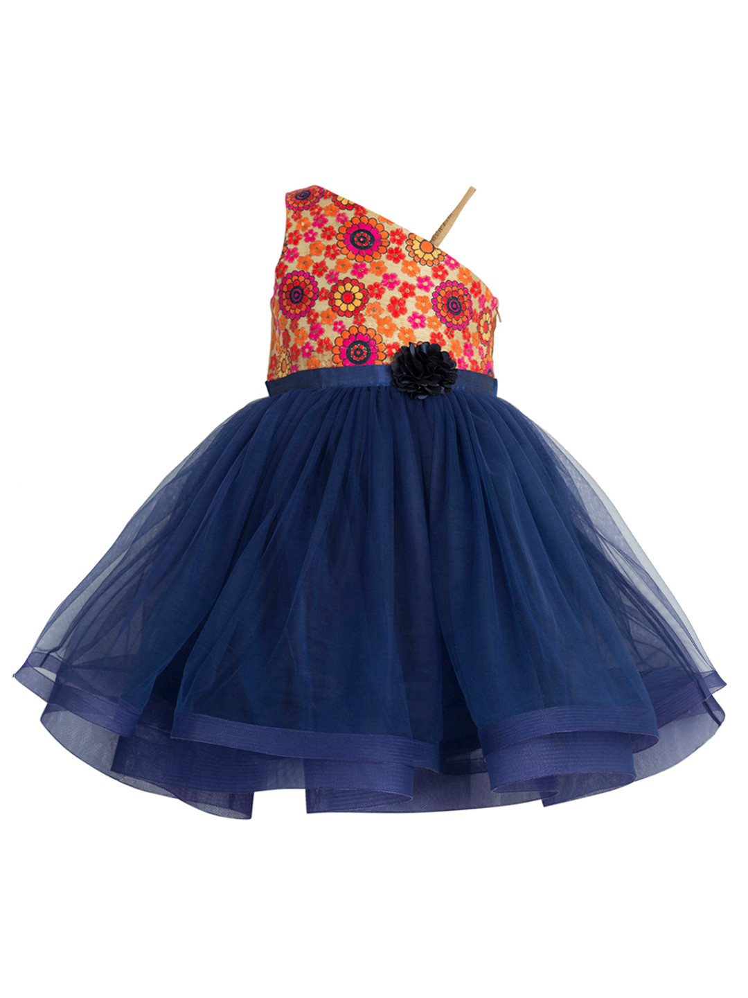 Buy Toy Balloon Kids Girls Blue Embellished Empire Dress