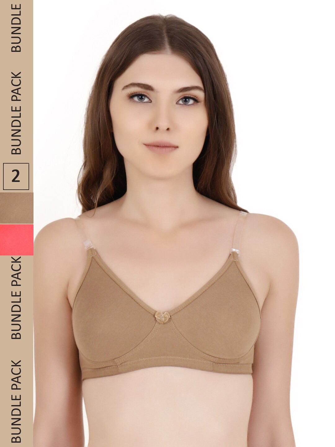 Buy Floret Pack Of 2 Cotton Bra Bra for Women 21338860 Myntra