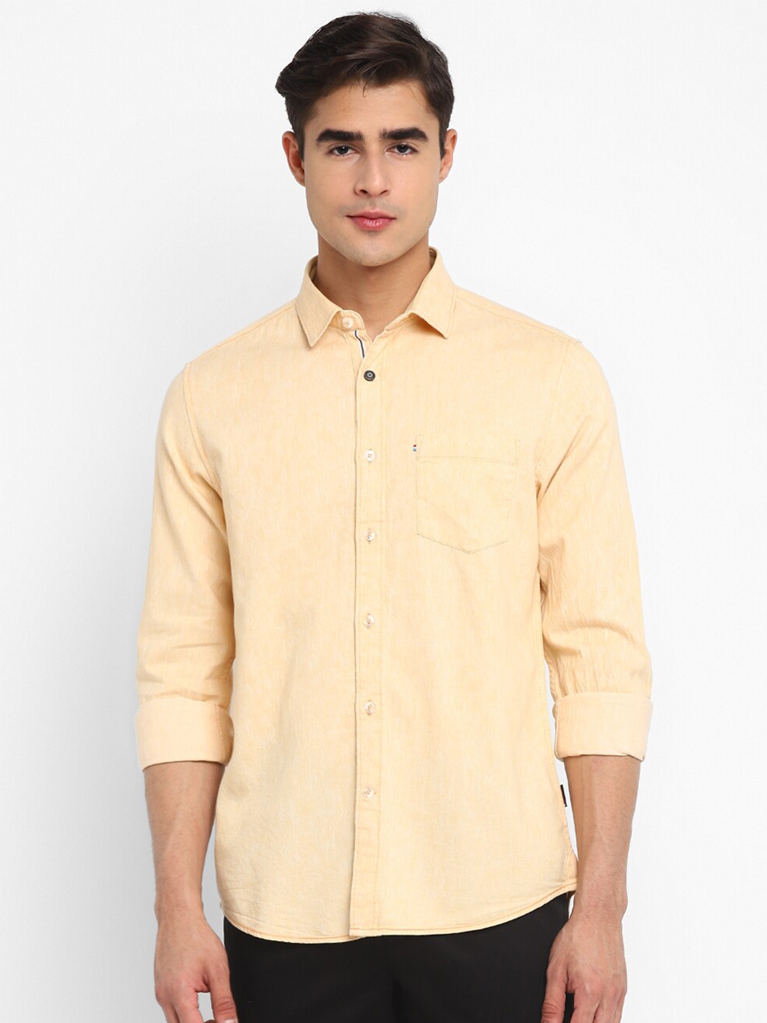 Buy Red Chief Men Cotton Slim Fit Casual Shirt - Shirts for Men ...
