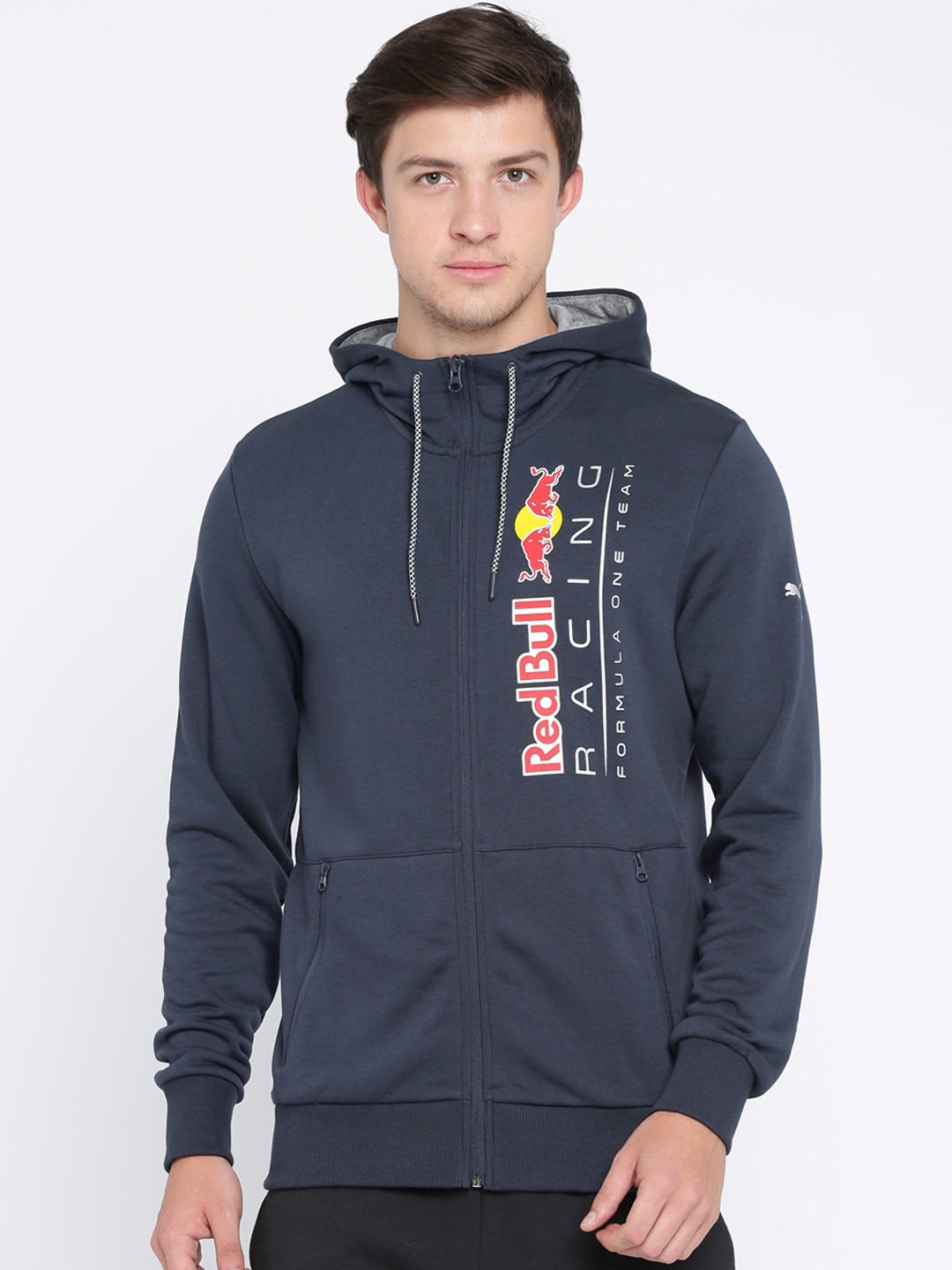 puma jacket navy blue