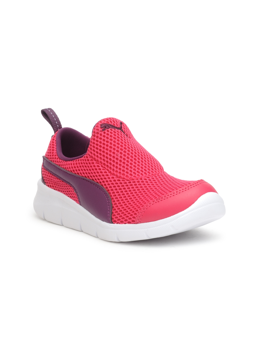 Buy Puma Girls Pink Bao 3 Mesh Slip On Sneakers - Casual Shoes for ...