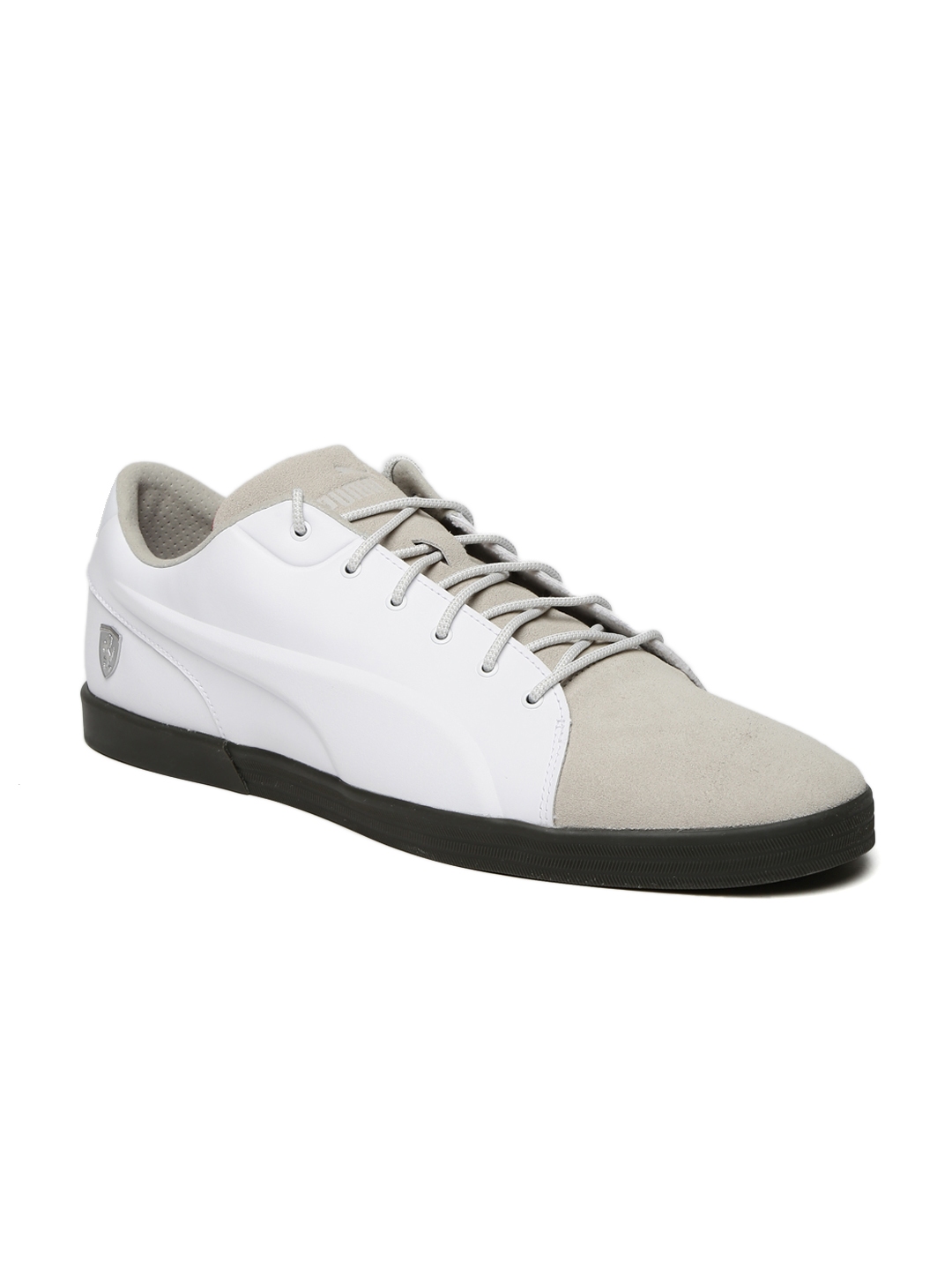 grey and white puma