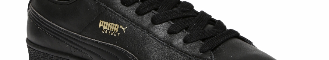 Buy Puma Men Black Basket Classic LFS Sneakers - Casual Shoes for Men ...