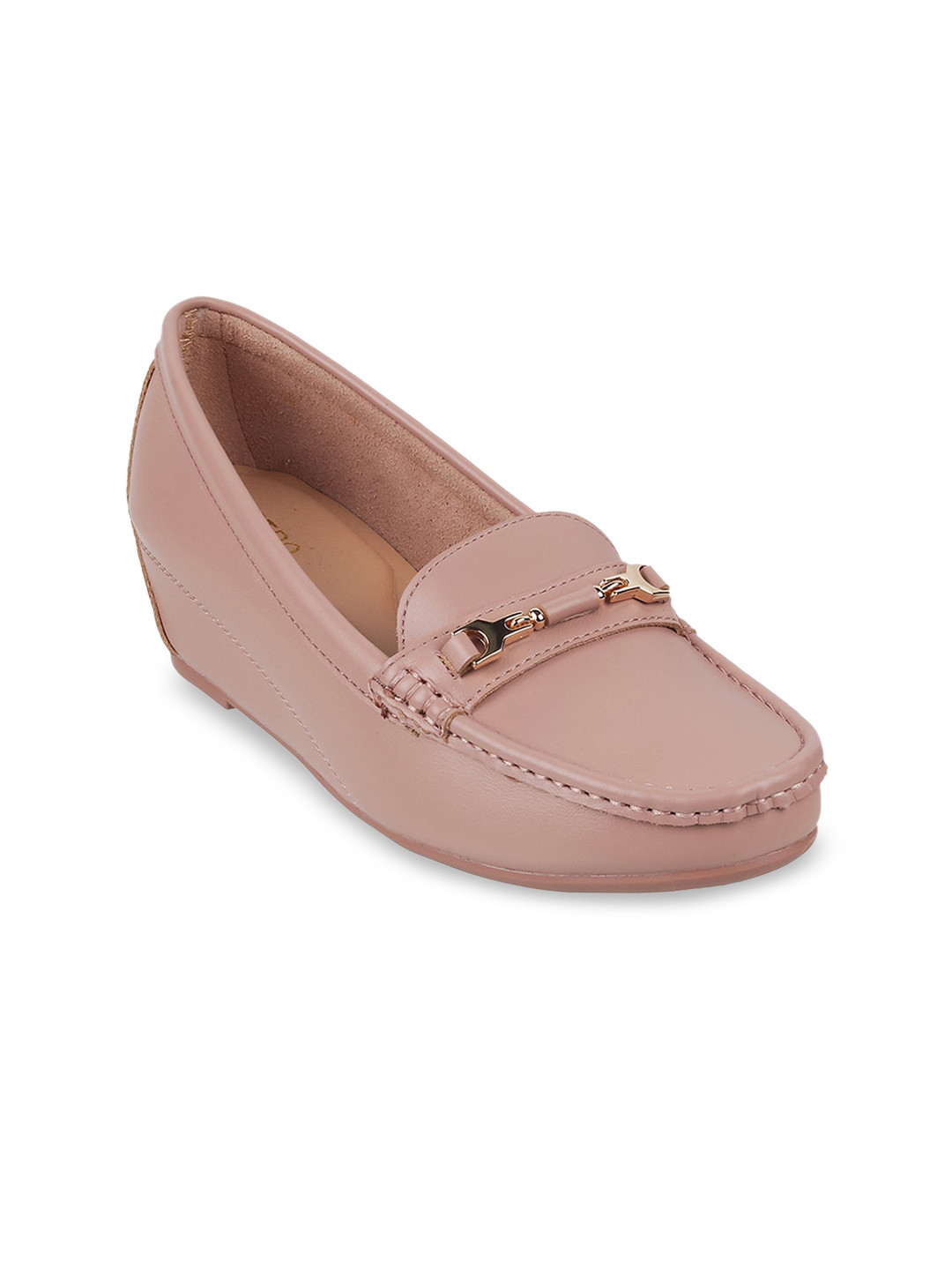 Buy Metro Pink Wedge Pumps Heels for Women 21379984 Myntra