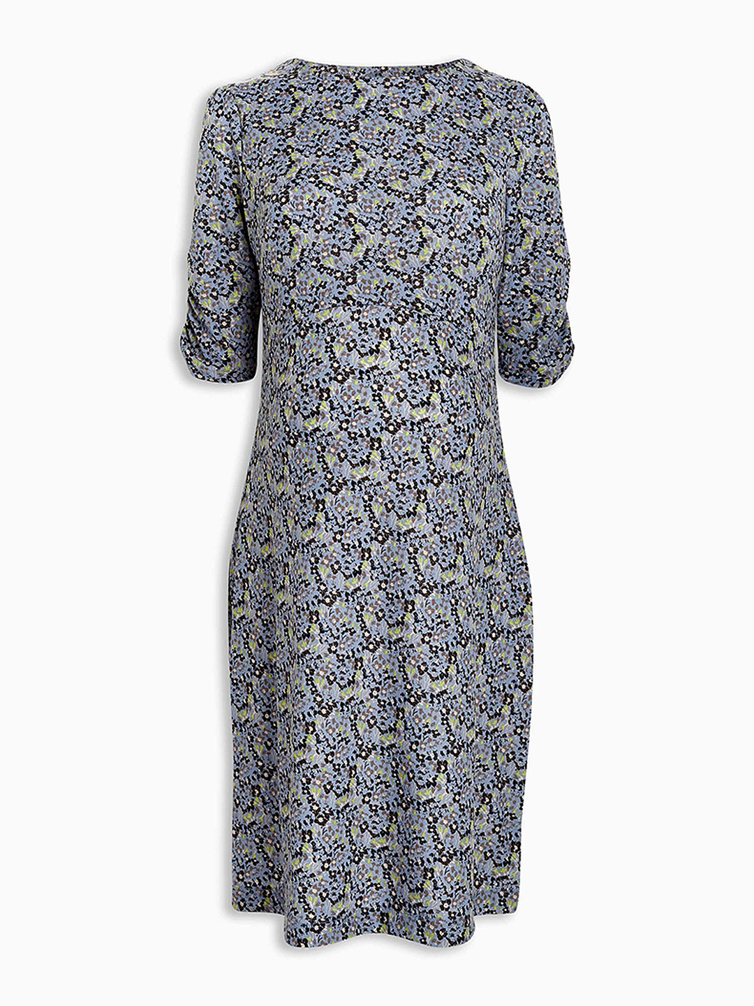 Buy Next Women Blue Printed A Line Maternity Dress Dresses for Women