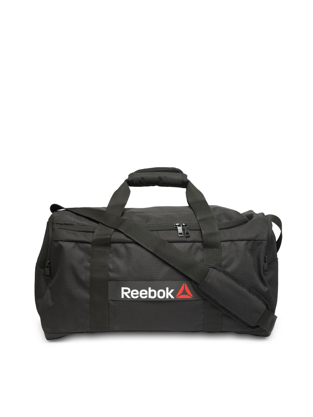 Buy Reebok Unisex Black Motion Utility Grip Duffel Bag Duffel Bag for