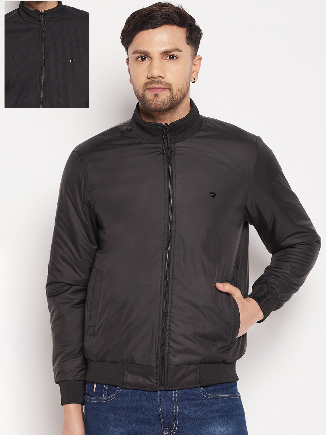 Buy Okane Men Reversible Bomber Jacket Jackets for Men 21400970 Myntra
