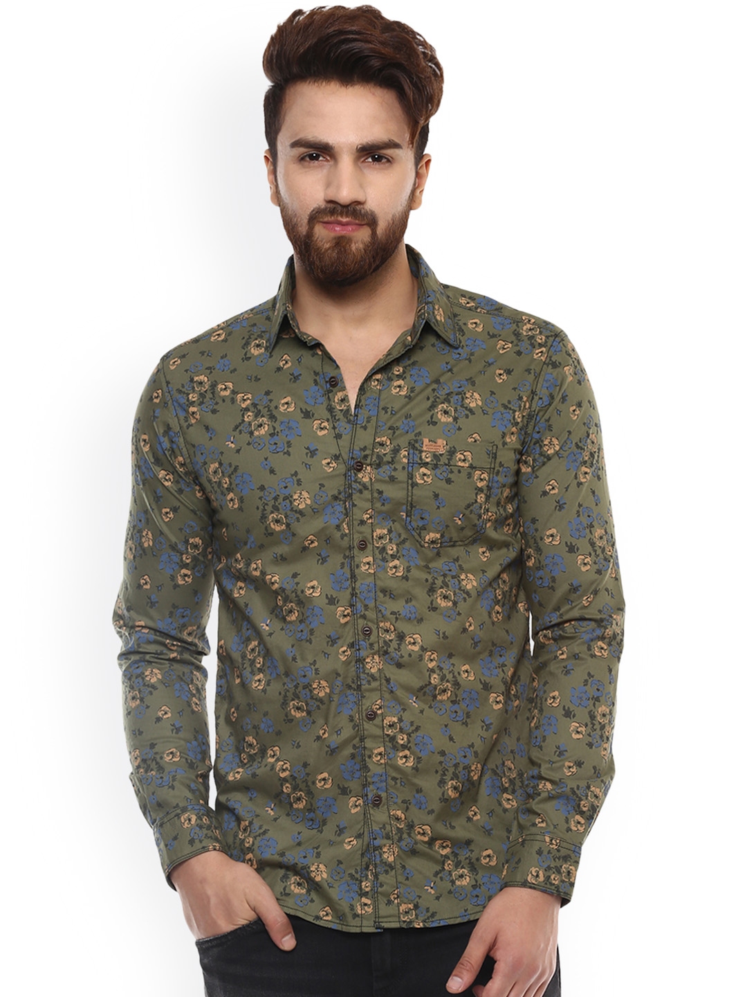 printed shirts for men myntra