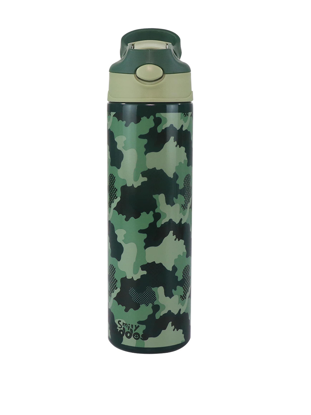 Buy Smily Kiddos Green Camouflage Insulated Water Bottle 600 Ml Water