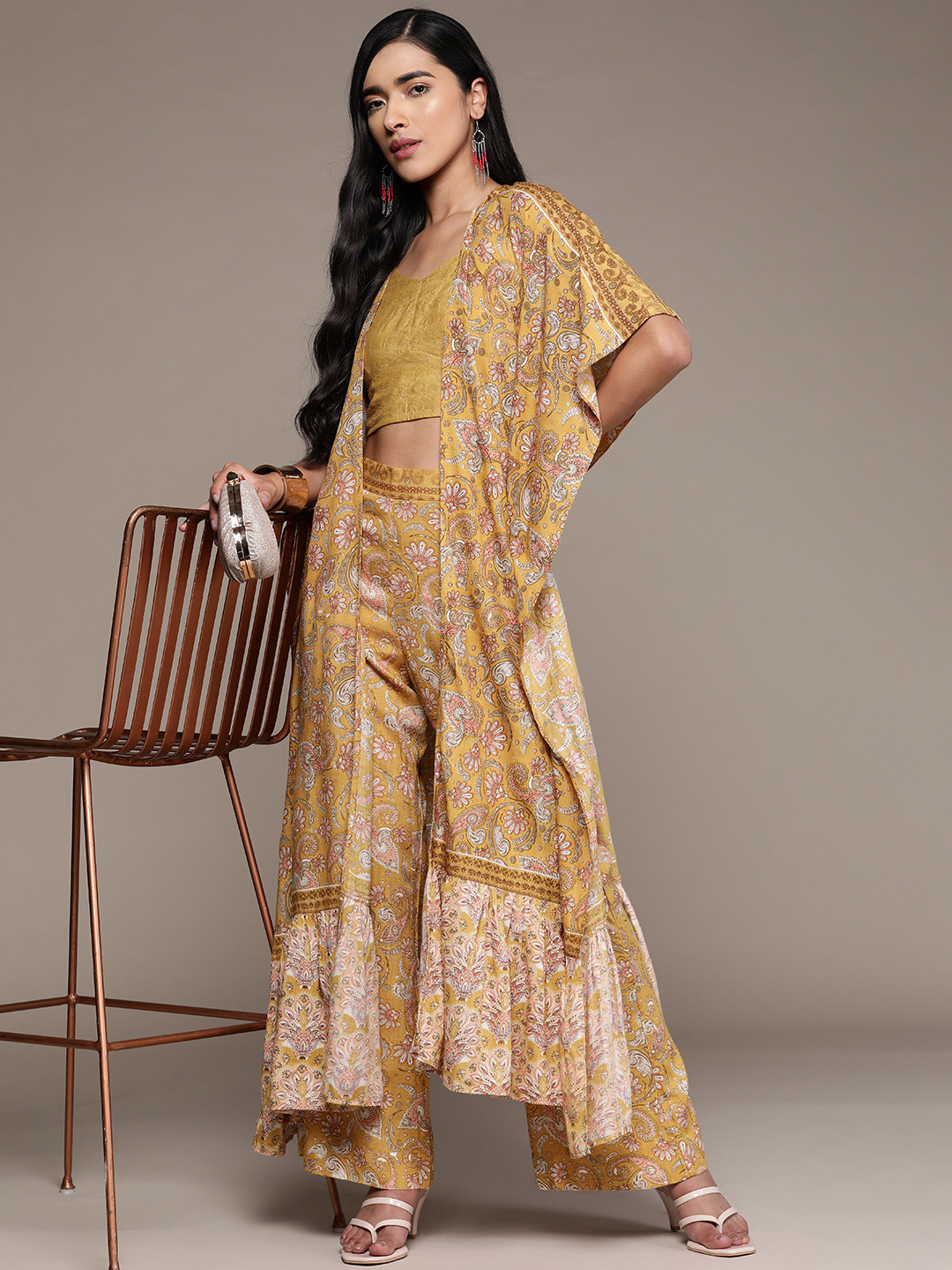 Buy Aarke Ritu Kumar Women Printed Top With Pant Co Ord Set - Co Ords for Women 21413588 | Myntra