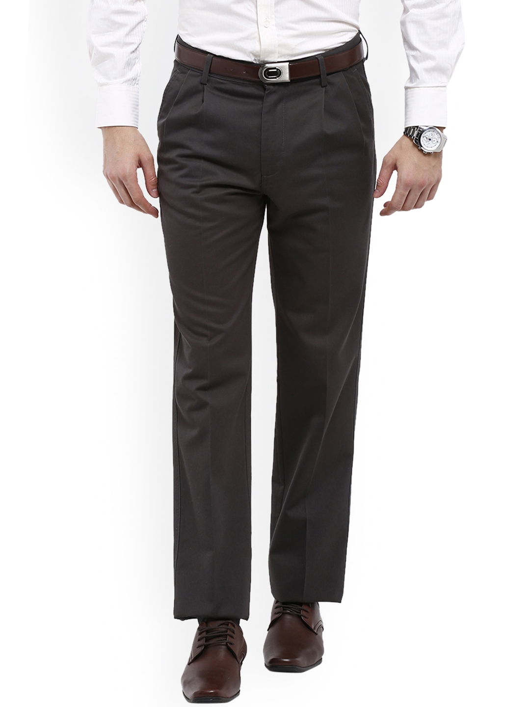 allen solly formal pants