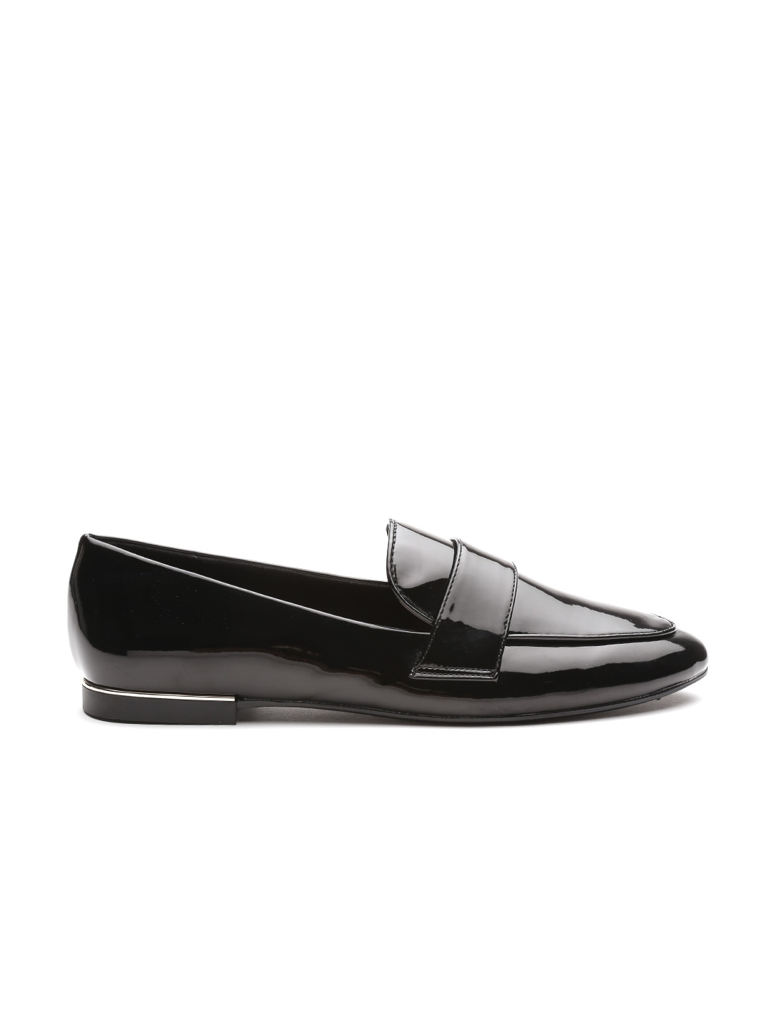 Buy MANGO Women Black Loafers - Casual Shoes for Women 2141661 | Myntra