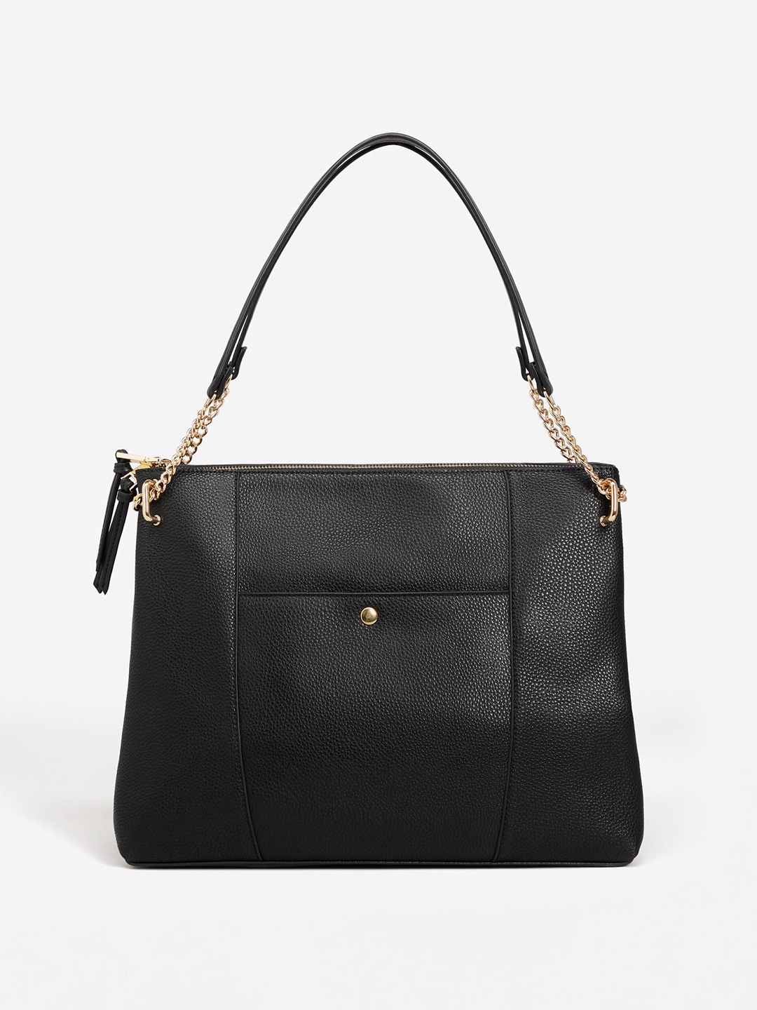 Buy MANGO Black Solid Shoulder Bag - Handbags for Women 2142016 | Myntra