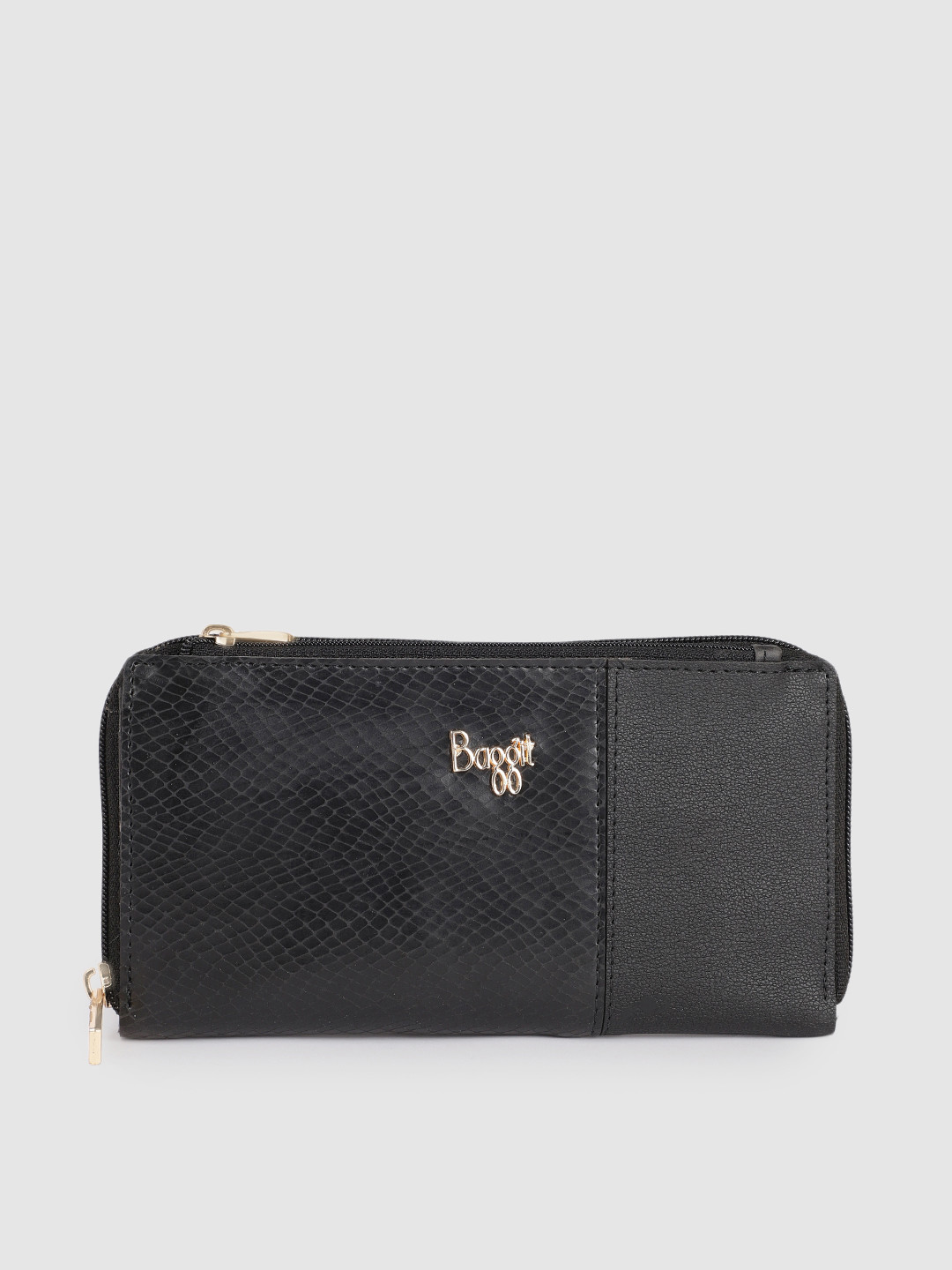 Buy Baggit Women Abstract Textured Zip Around Wallet - Wallets for ...