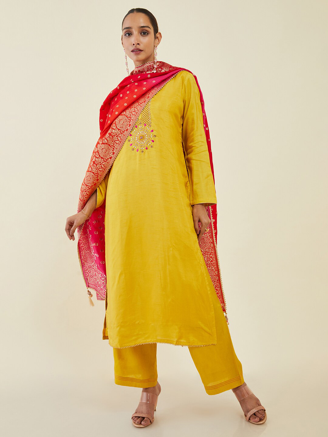 Buy Soch Printed Unstitched Dress Material Dress Material for Women