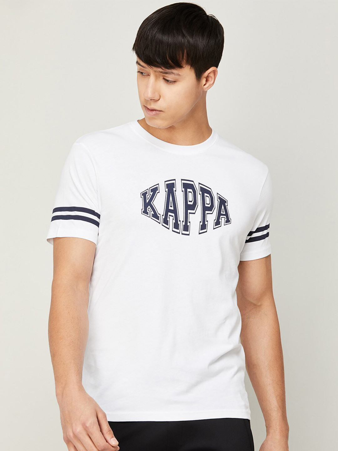 Kappa Herren Telese T-Shirt | Rugby Style Mit Verstärkten Nähten | Eleganter Kragen | Für Training & Sport