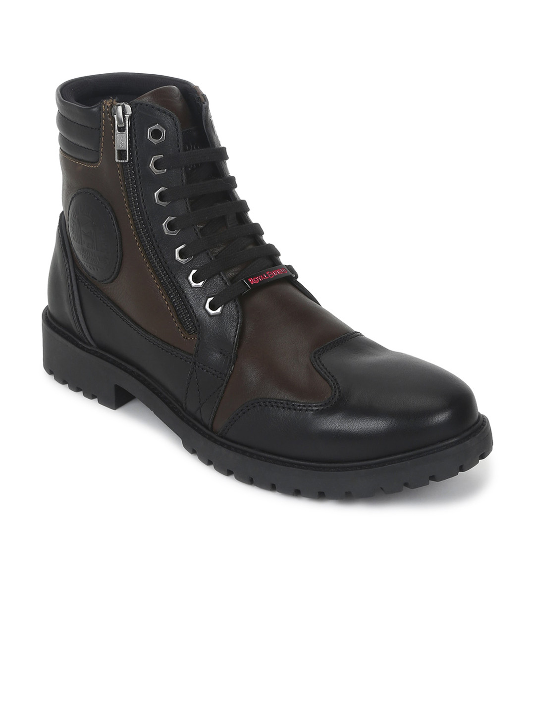 royal enfield tan boots
