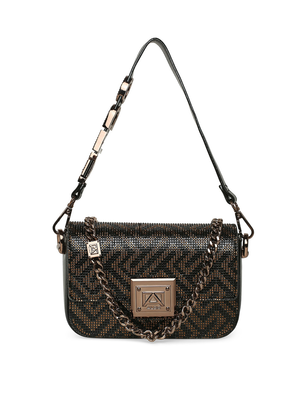 Buy ALDO Textured Structured Hobo Bag Handbags for Women 21440020