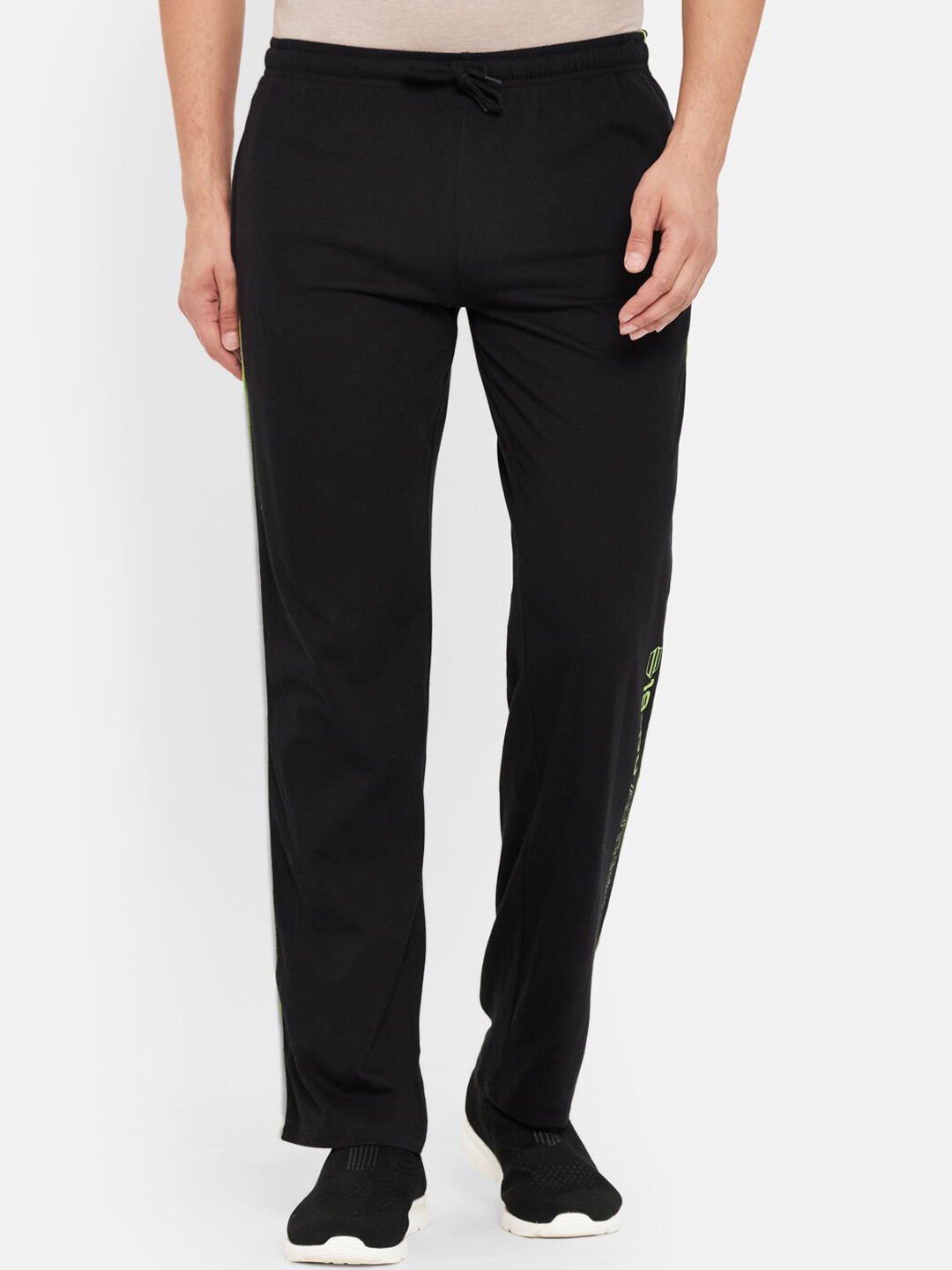 Buy Duke Men Typography Printed Cotton Track Pants Track Pants for