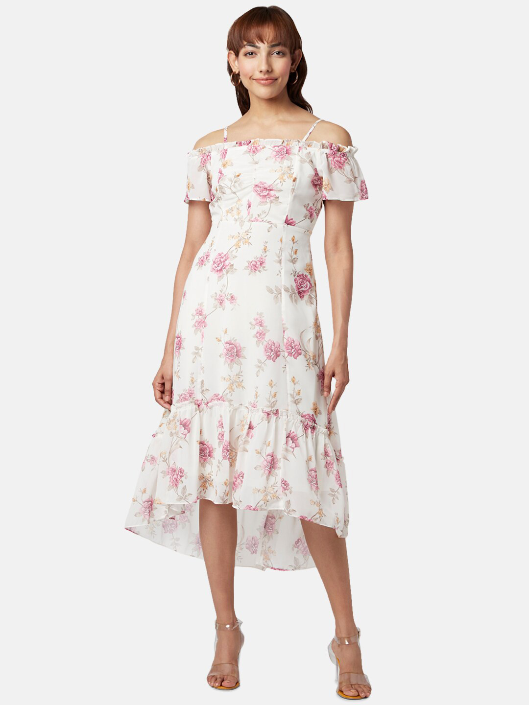 Buy Honey By Pantaloons Floral Midi Dress Dresses for Women 21449988