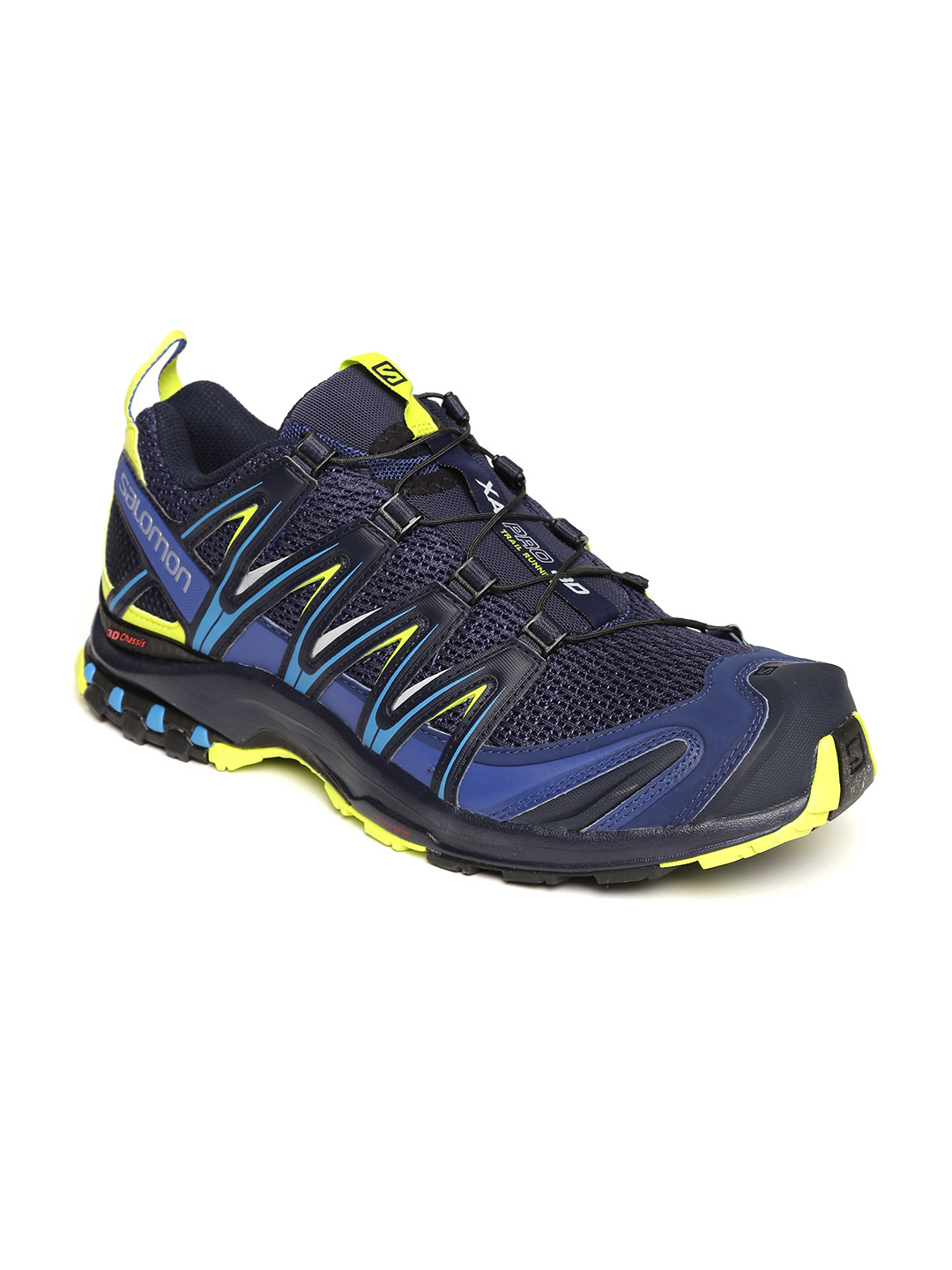 salomon blue shoes
