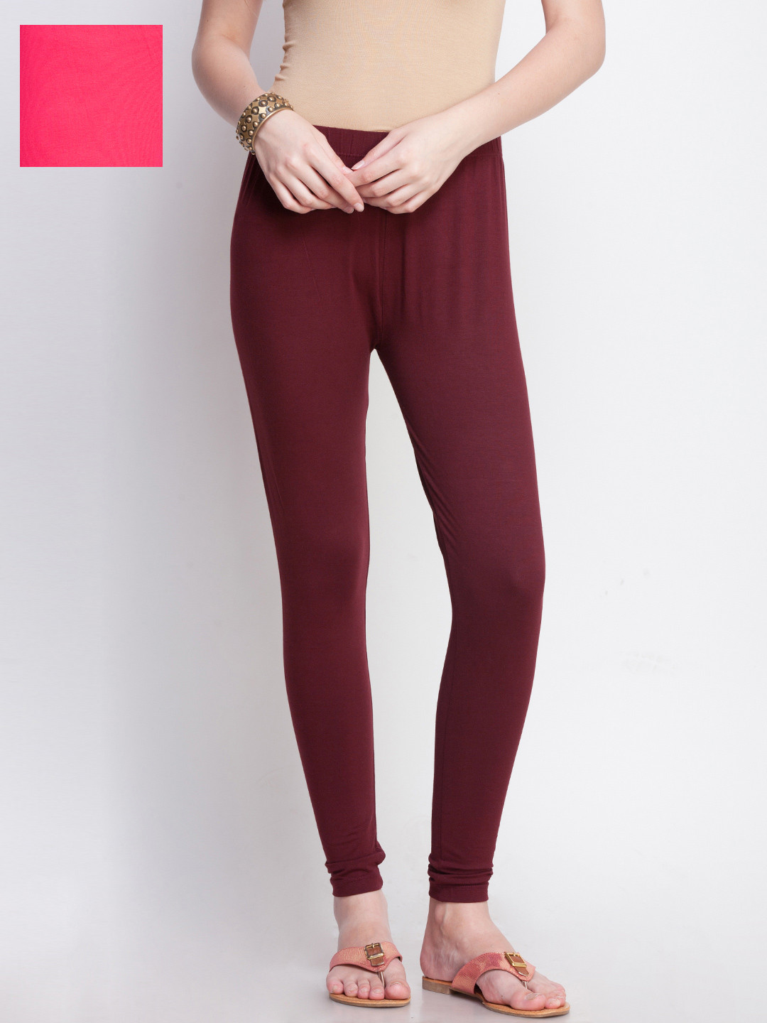 Buy Dollar Missy Pack Of 2 Ankle Length Leggings Leggings for Women 2145652 Myntra