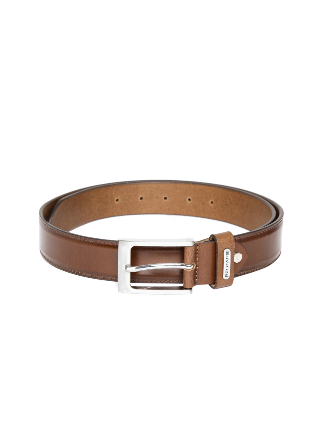 Buy Red Tape Men Brown Solid Belt Belts for Men 2145789 Myntra