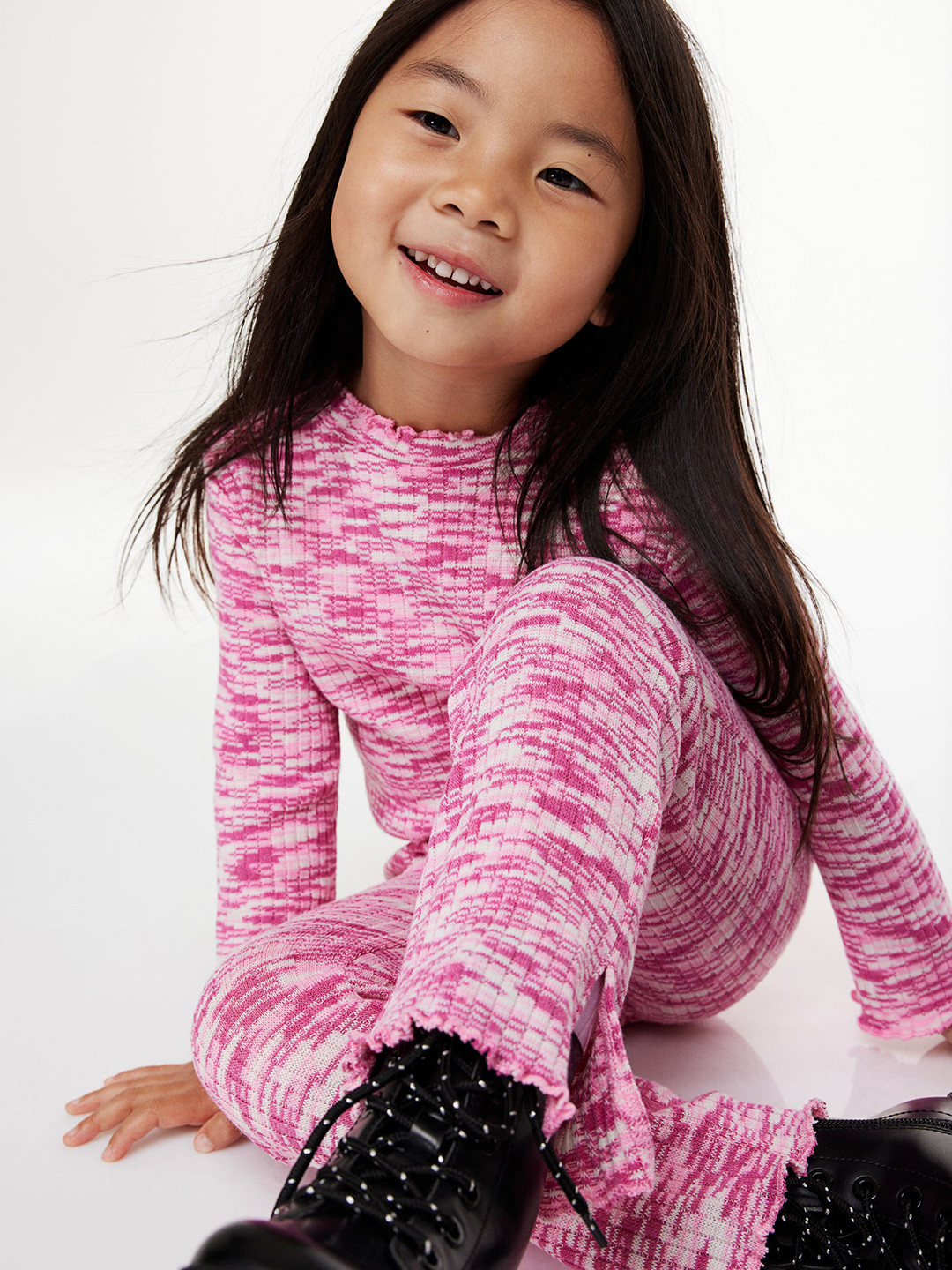 Buy H&M Girls 2 Piece Rib Knit Set Clothing Set for Girls 21460446