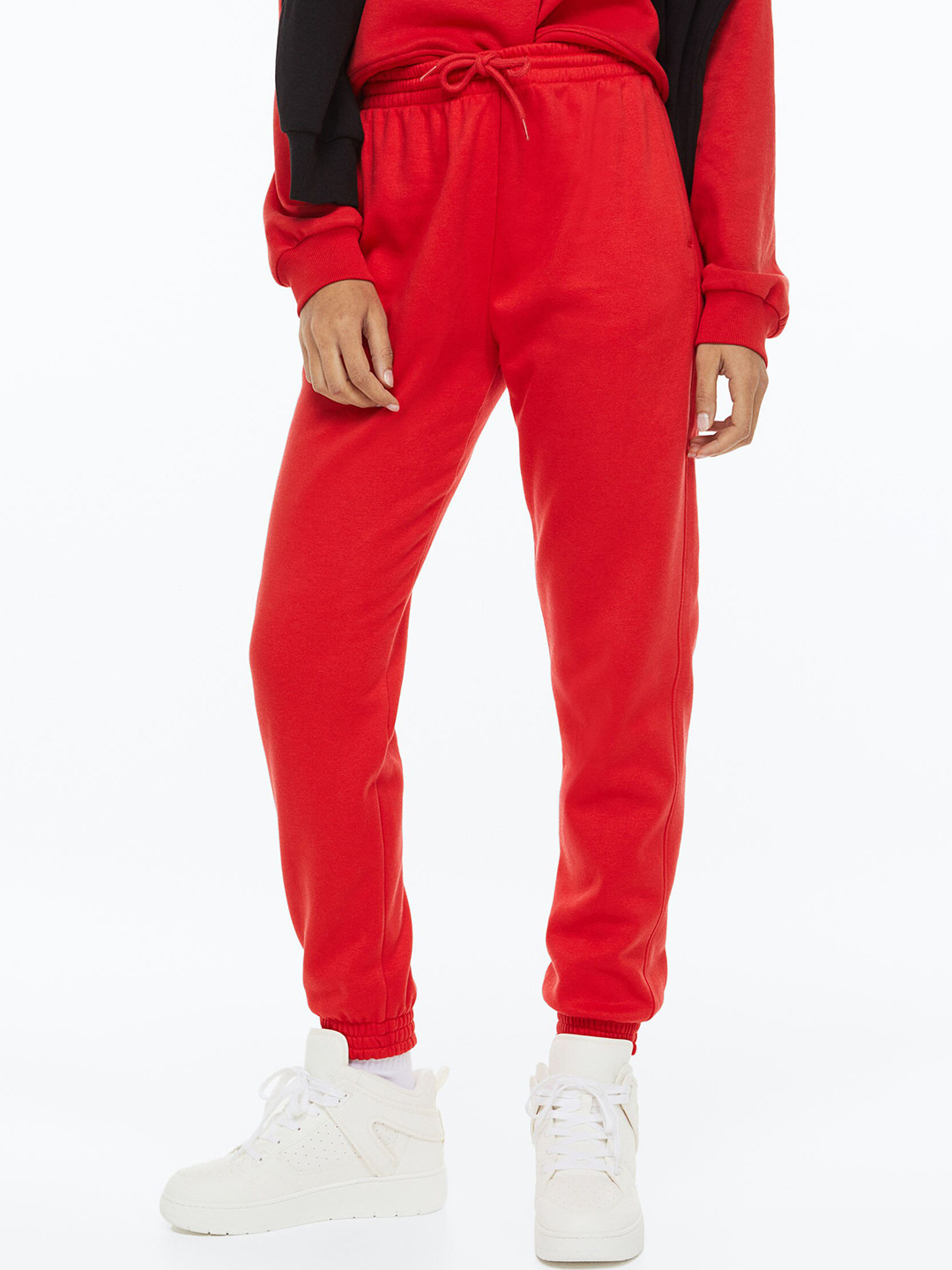 Buy H&M Women High Waisted Joggers Track Pants for Women 21461188