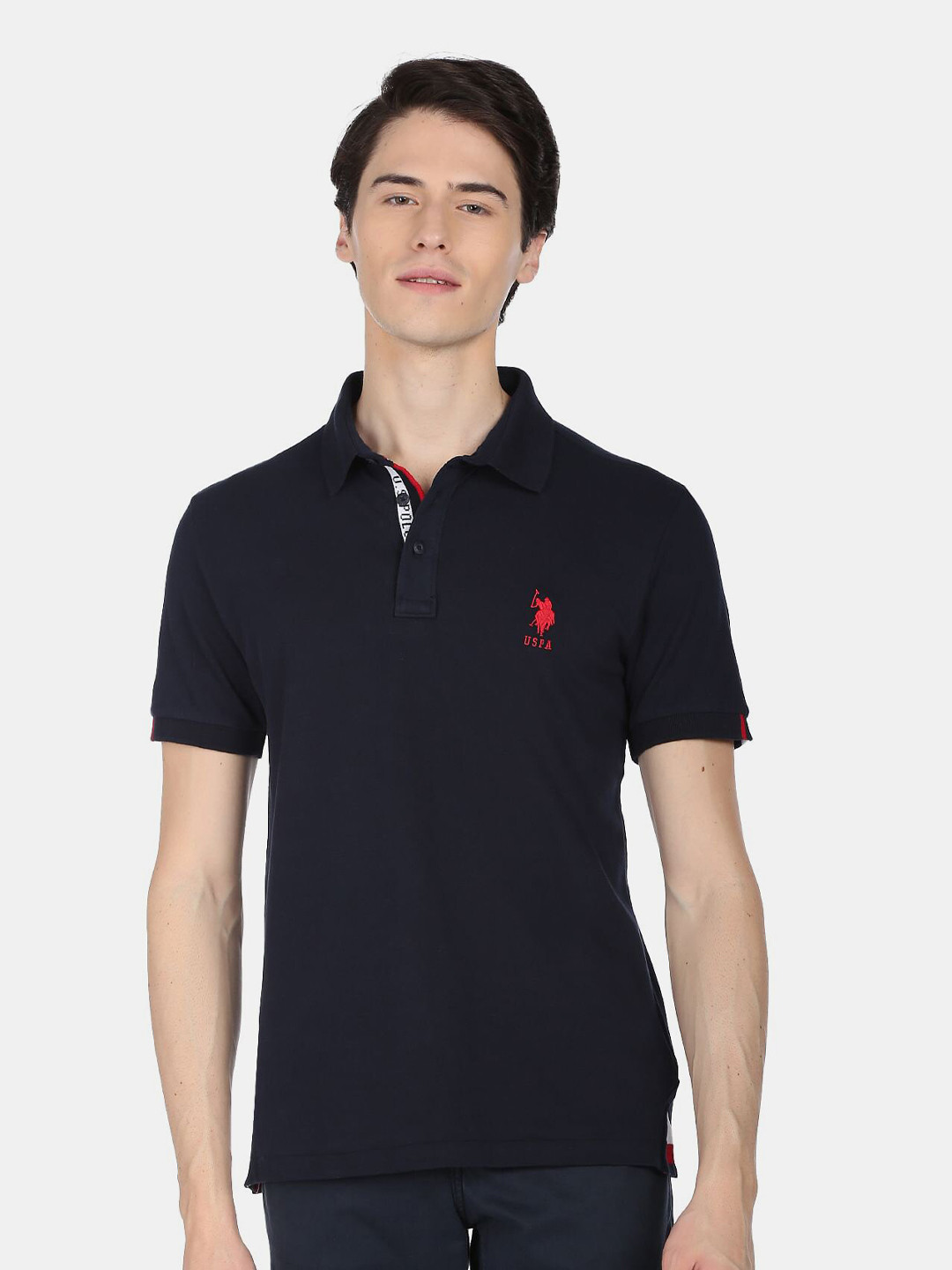 Buy U.S. Polo Assn. Men Polo Collar T Shirt - Tshirts for Men 21463014 ...