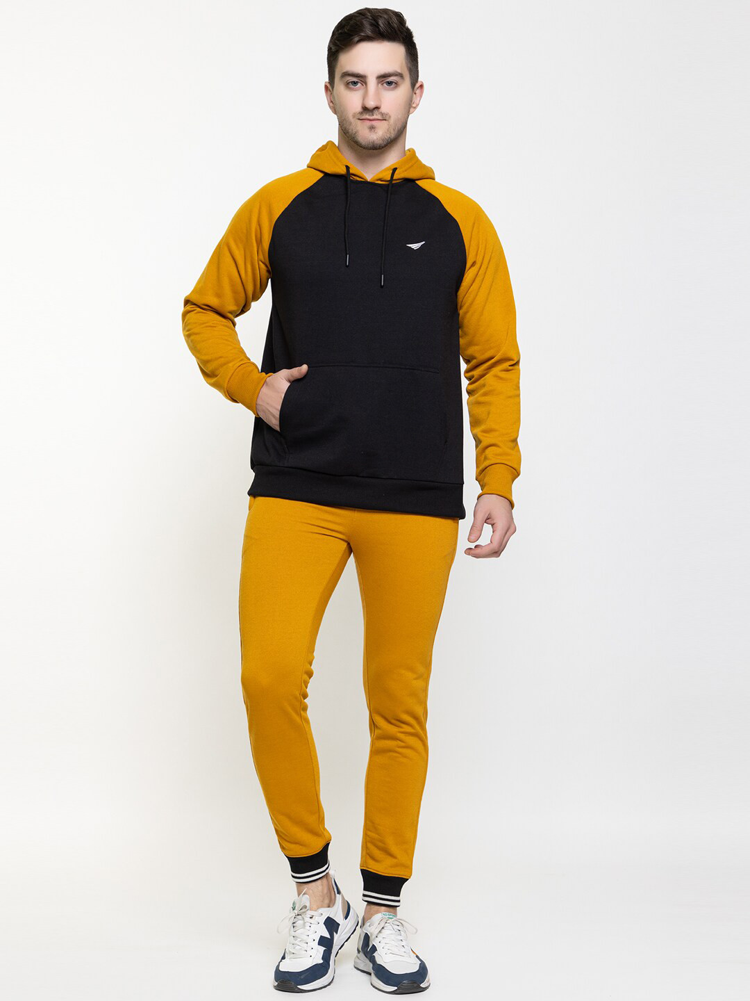 Buy Oakmans Men Mustard Sweatshirt Sweatshirts for Men 21464040 Myntra