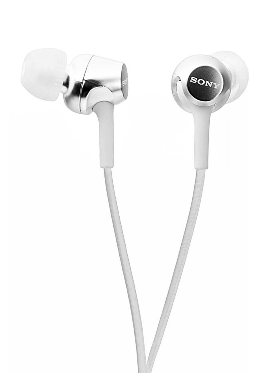 Buy Sony White In Ear Stereo Headphones MDR EX155/WQIN Headphones for Unisex 2147391 Myntra