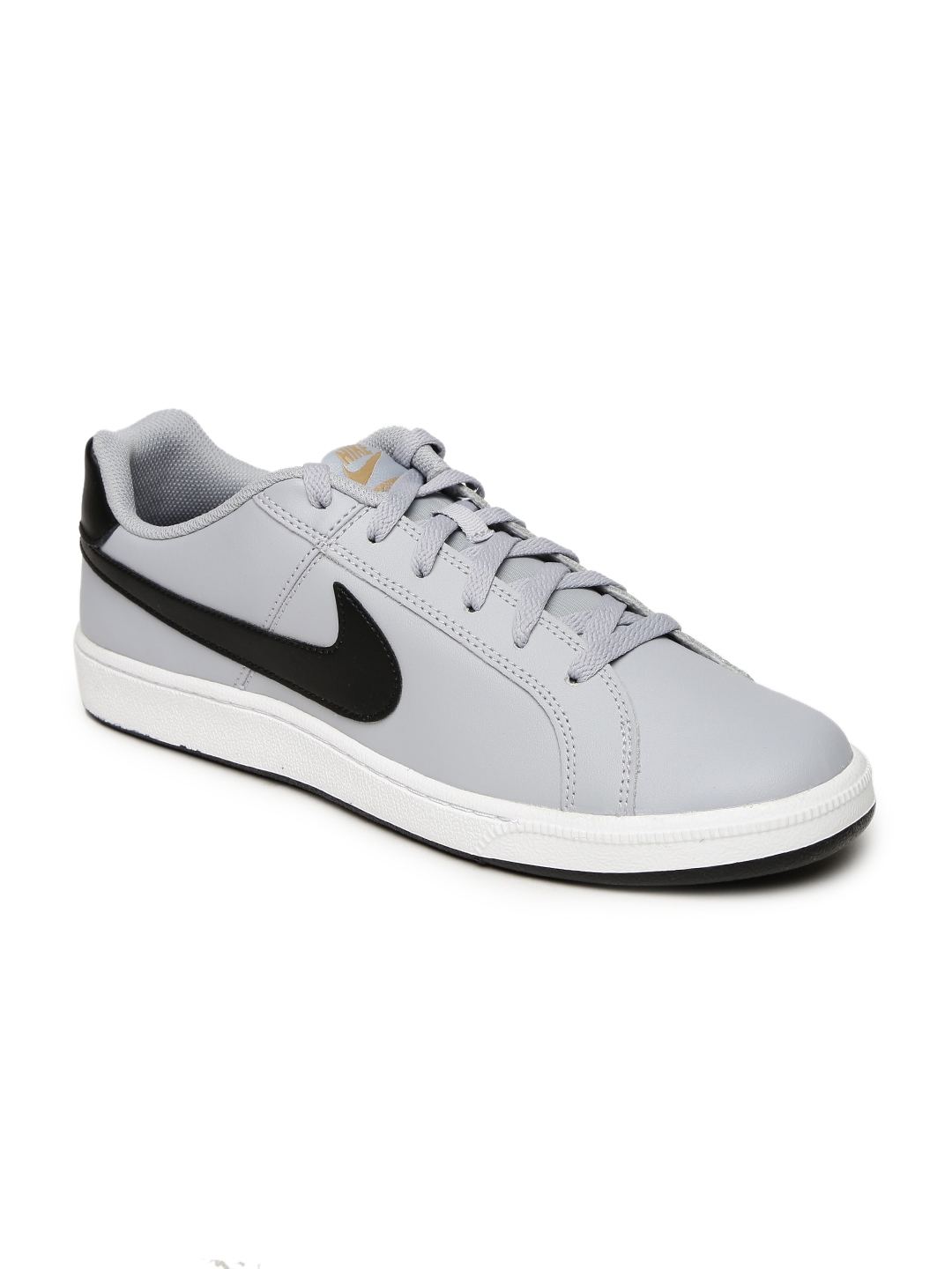 grey leather nikes