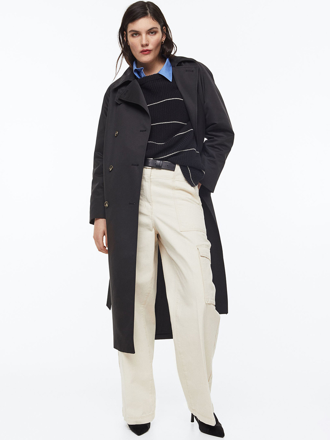 Buy H&M Women Cargo Trousers Trousers for Women 21474434 Myntra